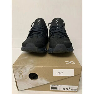 .407 Cloudswift 3 AD, All Black, Mens Running Shoes-US 9.5 WOMENS